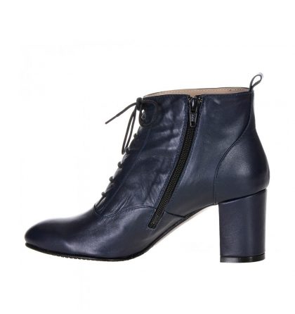 Botine bleumarin toc jos