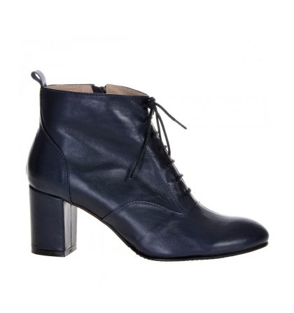 Botine bleumarin toc jos