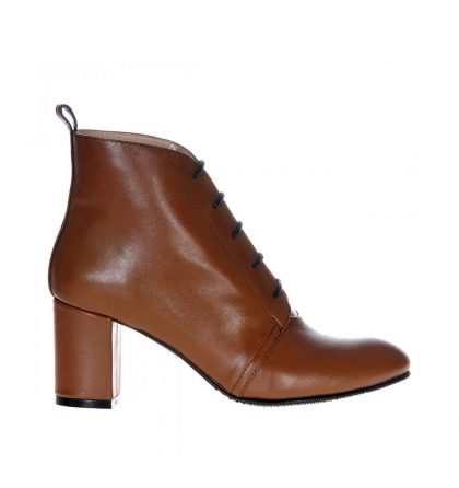 Botine siret maro deschis