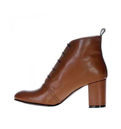 Botine siret maro deschis