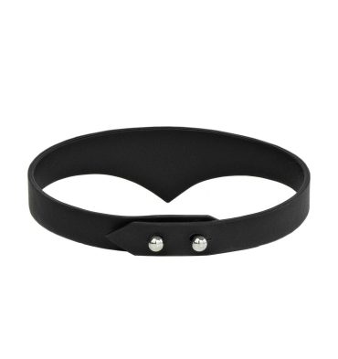 Choker negru piele