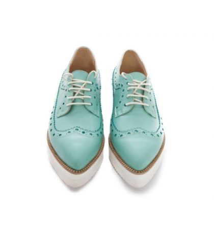 Pantofi oxford piele menta