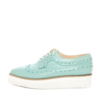 Pantofi oxford piele menta