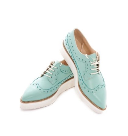 Pantofi oxford piele menta