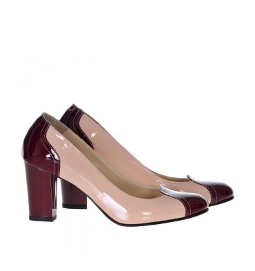 pantofi-piele-lac-nude-bordo-1