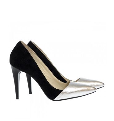 pantofi-stiletto-piele-argintiu-negru-1