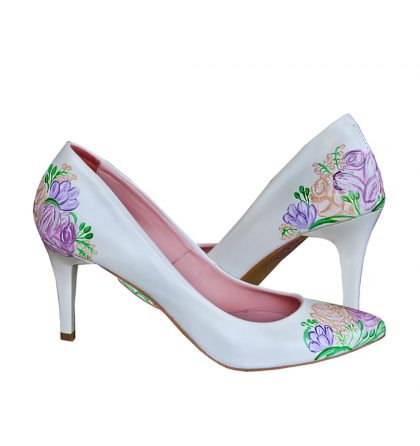 Pantofi stiletto piele Bridal Collection