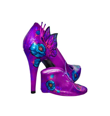 Set piele mama-fiica stiletto botosei
