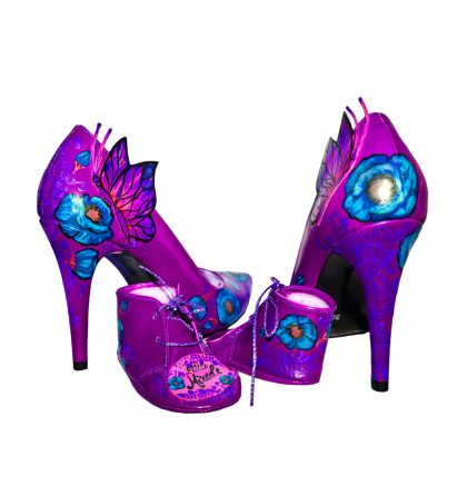 Set piele mama-fiica stiletto botosei
