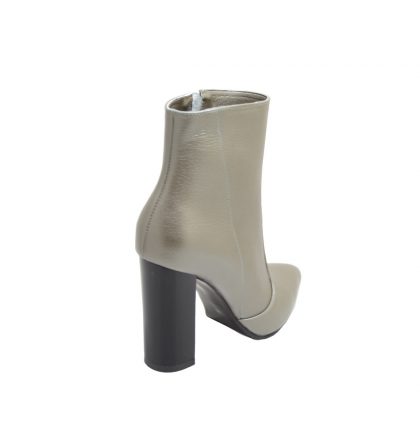 Botine bronz toc gros