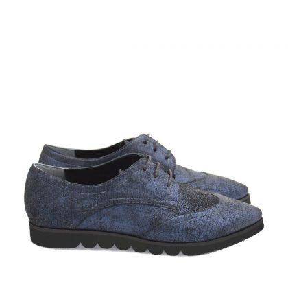 Pantofi oxford denim