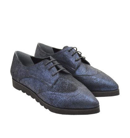 Pantofi oxford denim