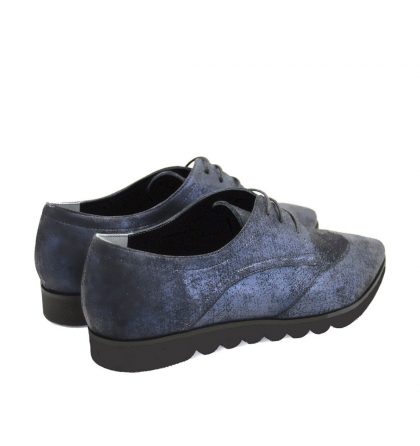 Pantofi oxford denim