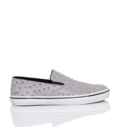 Sneakers dama gri piele