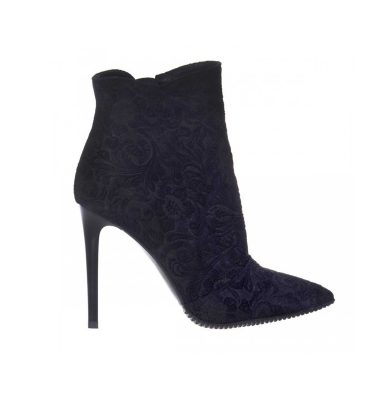 botine-stiletto-negre-piele-intoarsa-imprimeu-floral-1