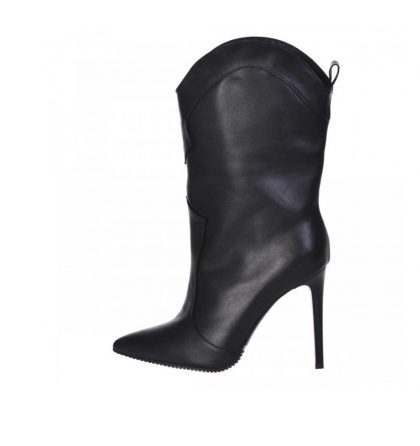 Ciocate negre stiletto piele naturala